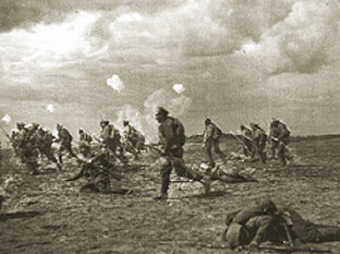 атака 1-го батальона гренадерского полка