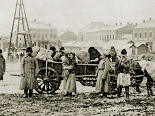 Беженцы из Галиции. 1915 год