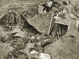 Погибшие немецкие солдаты в ходе Верденской операции